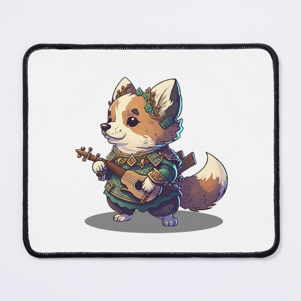 Item preview, Corgifolk Bard Character designed and sold by DesignTerror.