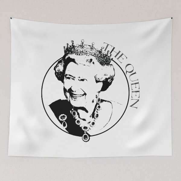 Item preview, The Queen Elizabeth design tshirt designed and sold by elmartdesign.