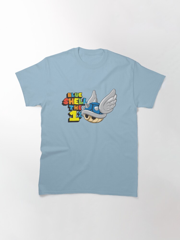 blue shell t shirt