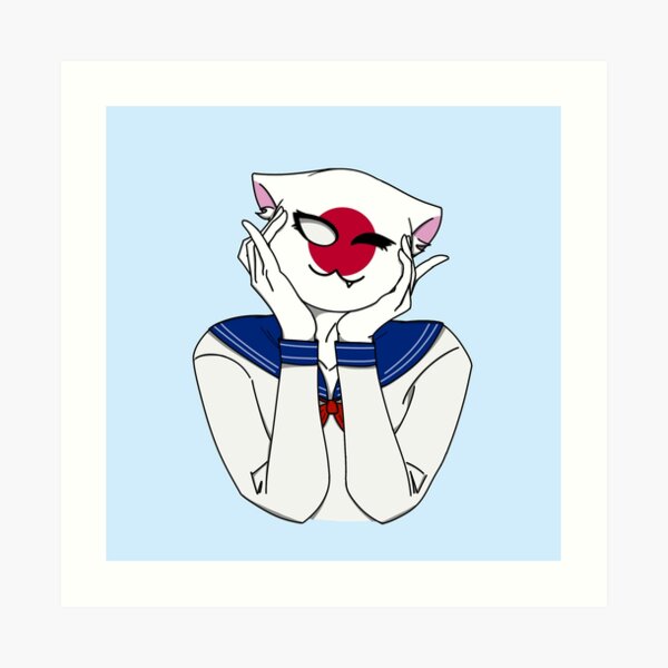 Japan Empire Countryhumans  Human flag, Japan, Country art