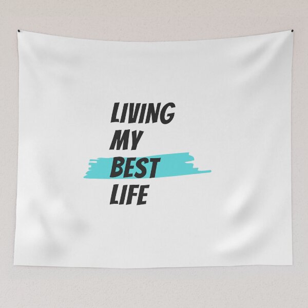 Item preview, Living my best life designed and sold by Zeetube.