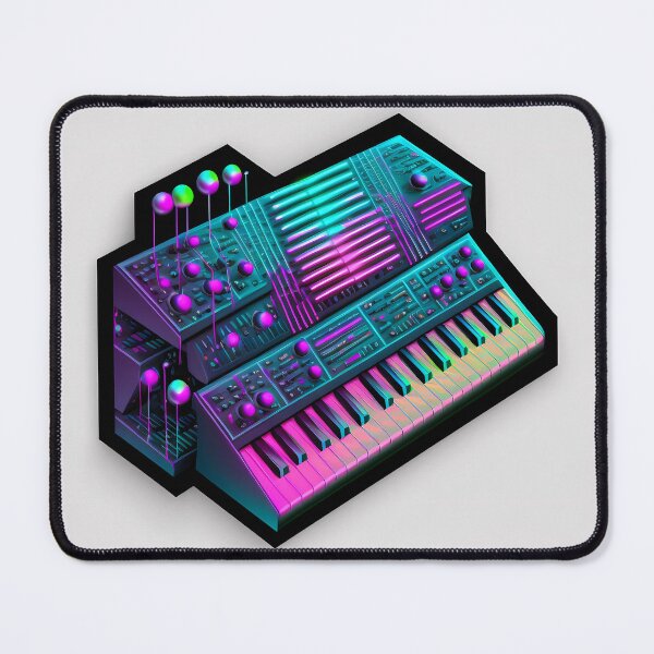 Item preview, Isometric sticker design of a synthesizer designed and sold by vladology.