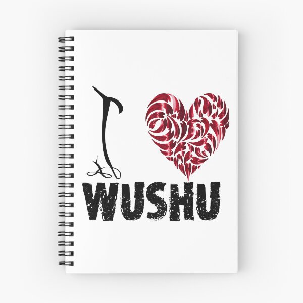 Item preview, Wushu T shirt Design I Love Wushu designed and sold by MartialArtsNerd.