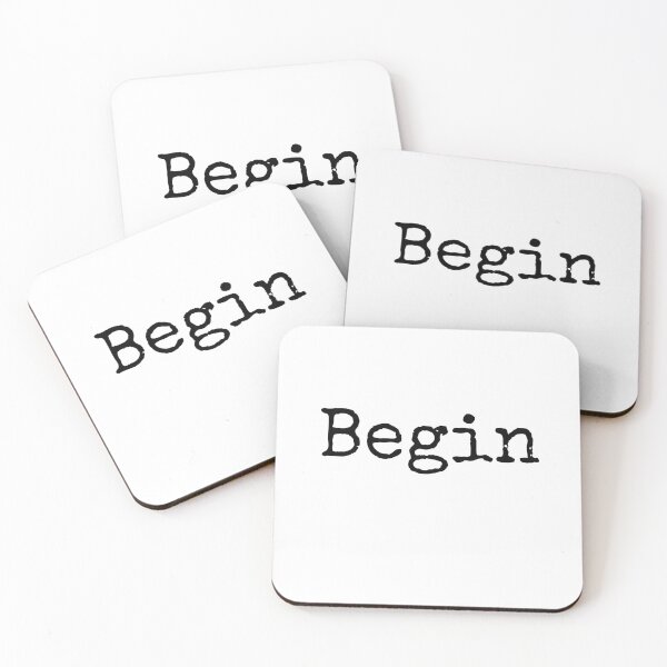 Item preview, Begin Again - Start Each Day Fresh designed and sold by ActionFocus.