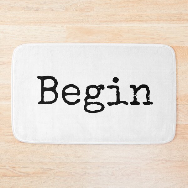 Item preview, Begin Again - Start Each Day Fresh designed and sold by ActionFocus.