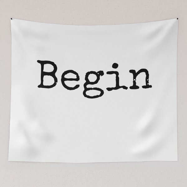 Item preview, Begin Again - Start Each Day Fresh designed and sold by ActionFocus.
