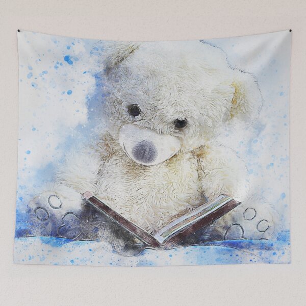 Item preview, Teddy Bear Reading  designed and sold by Soy-el-Soil.