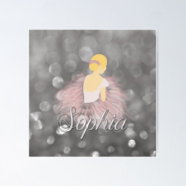 Item preview, Ballerina Personalized Blonde Sophia  designed and sold by umeimages.