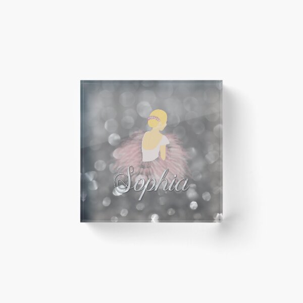 Item preview, Ballerina Personalized Blonde Sophia  designed and sold by umeimages.
