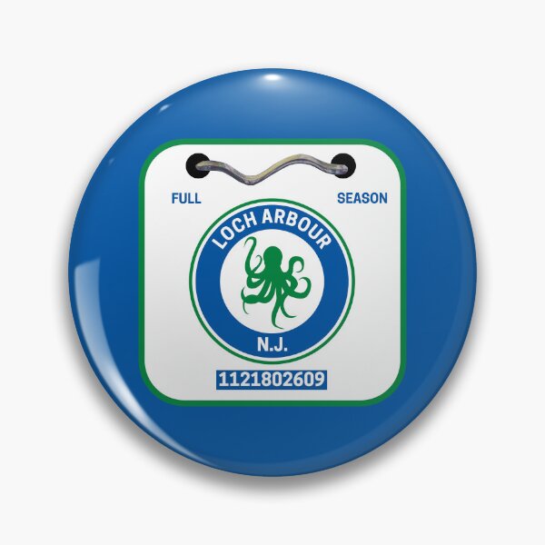 Item preview, Loch Arbour New Jersey Beach Badge designed and sold by fearcity.