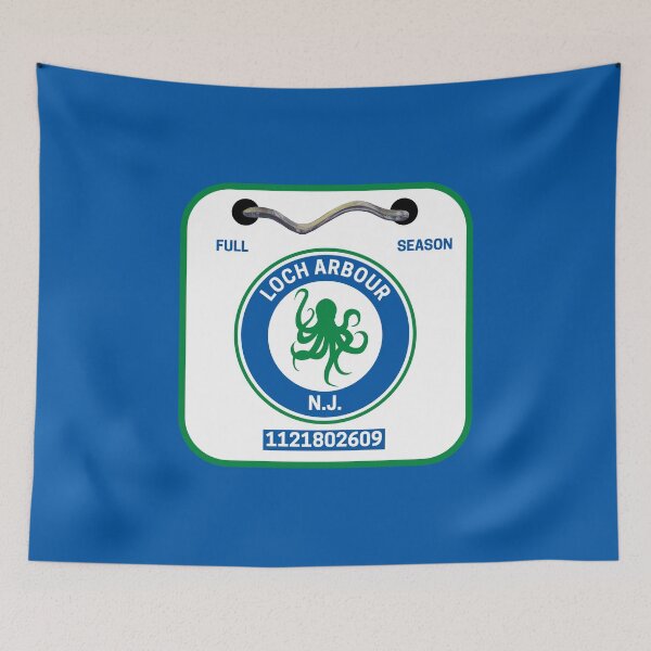 Item preview, Loch Arbour New Jersey Beach Badge designed and sold by fearcity.