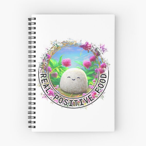 Item preview, rice onigiri, Real Positive Food! designed and sold by Digisabella.