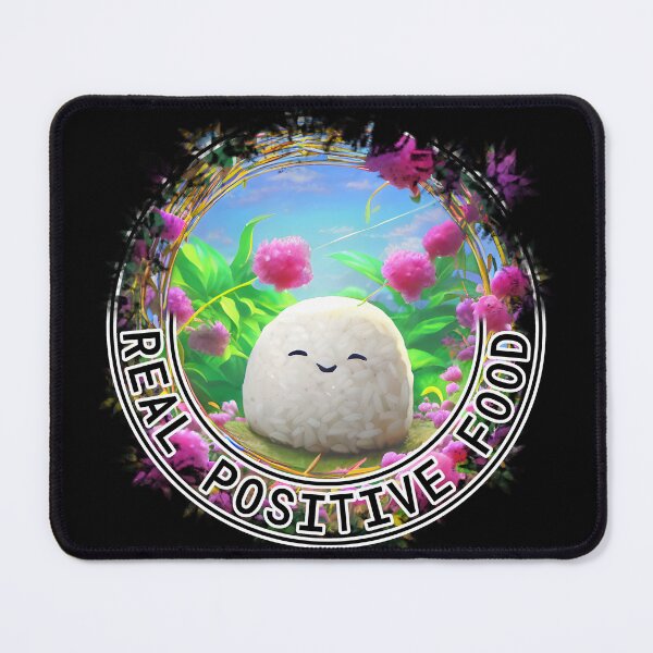 Item preview, rice onigiri, Real Positive Food! designed and sold by Digisabella.