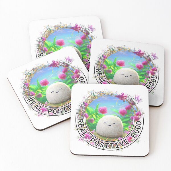 Item preview, rice onigiri, Real Positive Food! designed and sold by Digisabella.