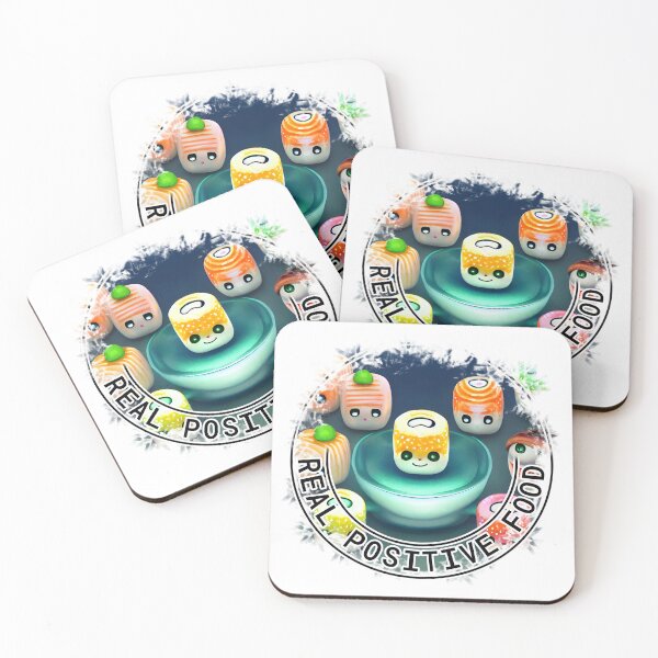 Item preview, rice sushi, Real Positive Food! designed and sold by Digisabella.