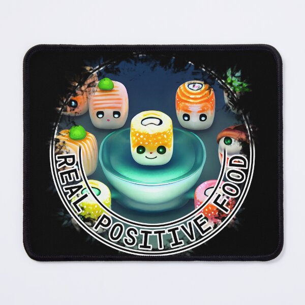 Item preview, rice sushi, Real Positive Food! designed and sold by Digisabella.