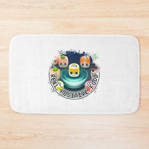 Item preview, rice sushi, Real Positive Food! designed and sold by Digisabella.