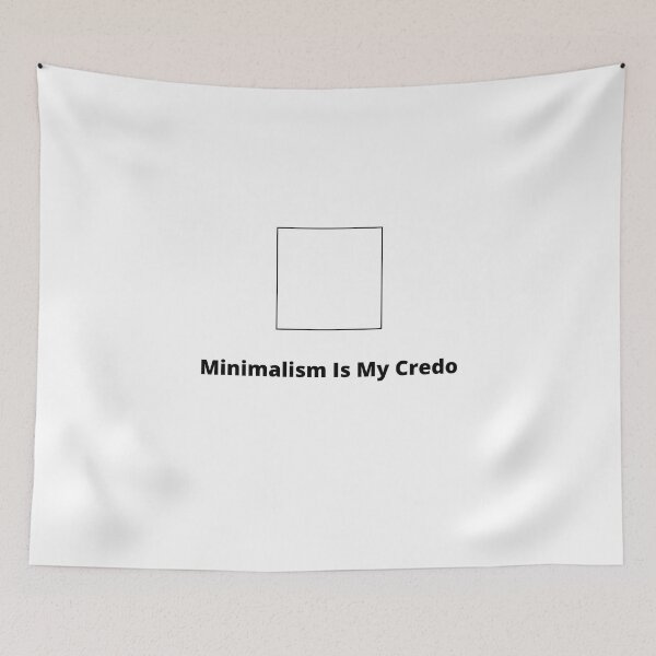 Item preview, Minimalisme is my credo design designed and sold by MayaAndNora.