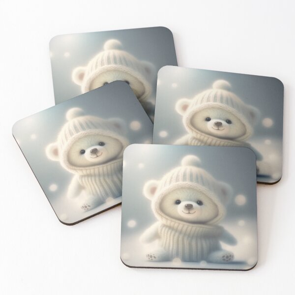 Item preview, Cute Bear dressed in winter clothes 4 designed and sold by Juliascutecornr.