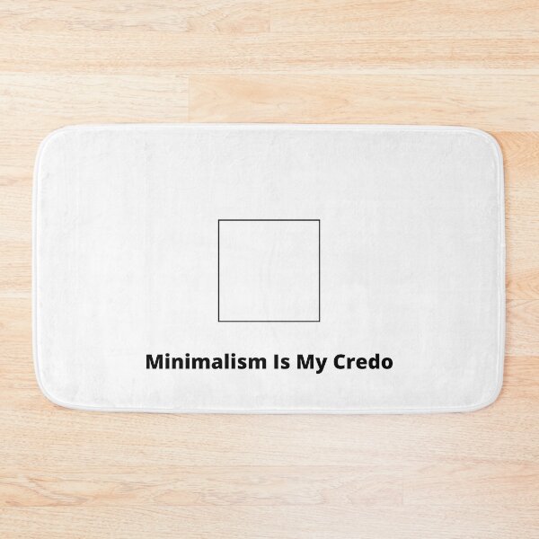 Item preview, Minimalisme is my credo design designed and sold by MayaAndNora.