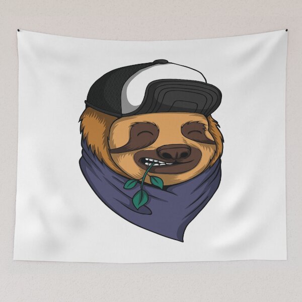 Item preview, Sloth wear bandana hat designed and sold by TADYSHOP.