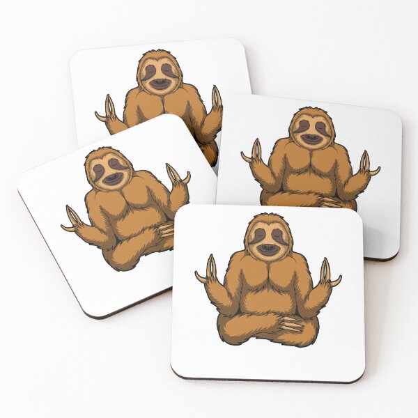 Item preview, Yoga Funny Sloth designed and sold by TADYSHOP.