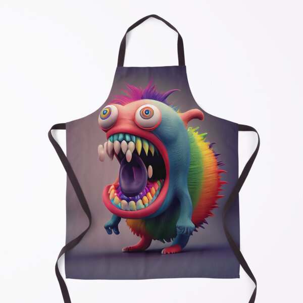 Artikelvorschau, Wierd Funny Trippy Monster Digital Painting entworfen und verkauft von CodeAndColors.
