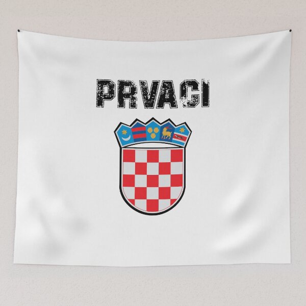 Item preview, Croatian Soccer Champions Jersey Hrvatska Shirt Croatia Football PRVACI designed and sold by Eddyed.