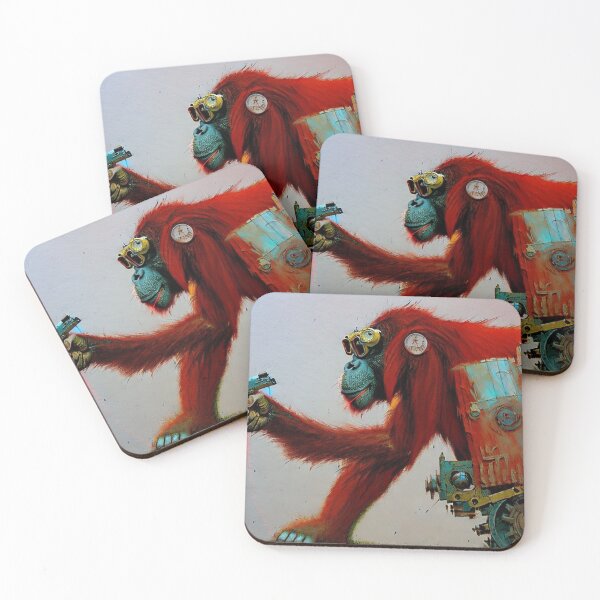 Item preview, Certified Space Ape Mechanic designed and sold by dystopiatoday.