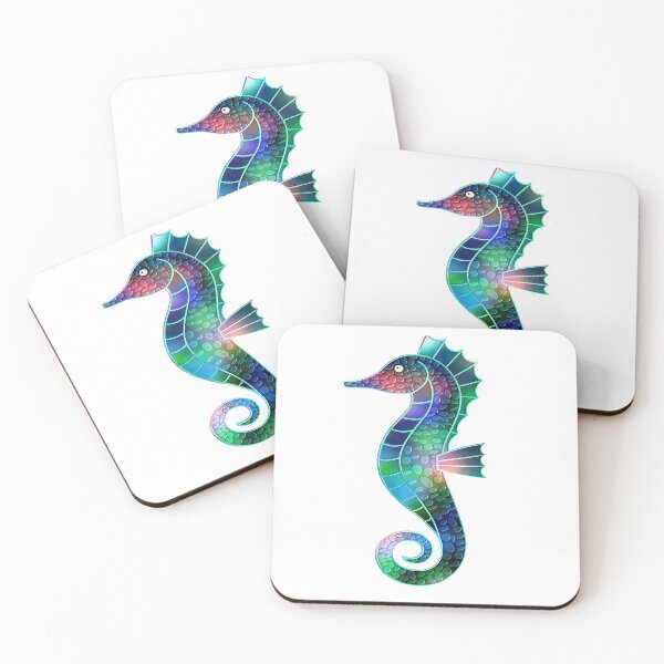 Item preview, Jewel Toned Seahorse designed and sold by nanengen2.