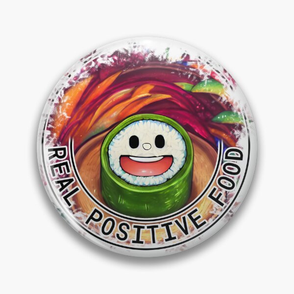 Item preview, rice sushi, Real Positive Food! designed and sold by Digisabella.