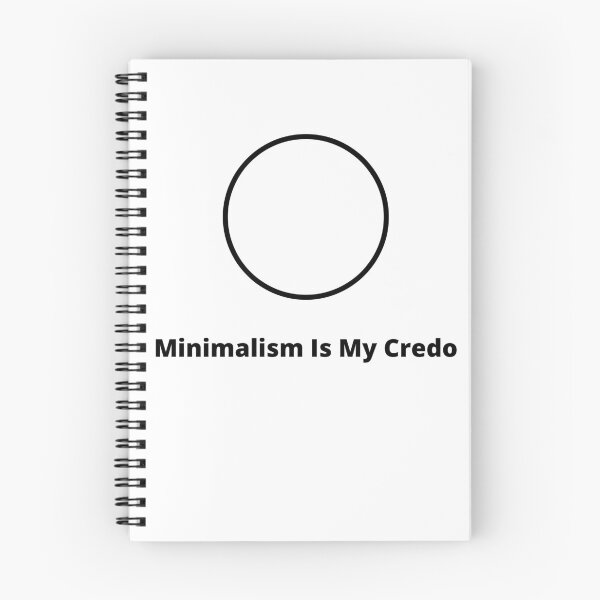 Item preview, Minimalisme is my credo cirkle design  designed and sold by MayaAndNora.