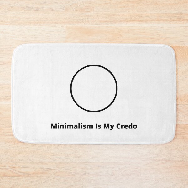 Item preview, Minimalisme is my credo cirkle design  designed and sold by MayaAndNora.