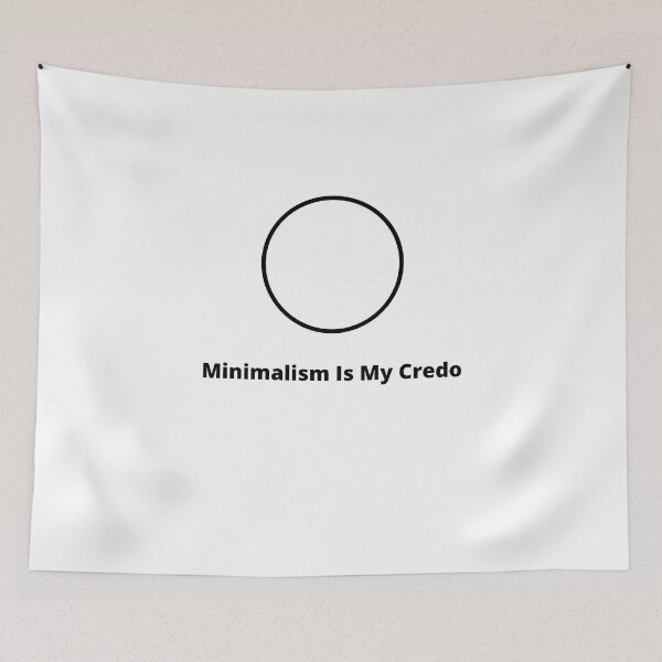 Item preview, Minimalisme is my credo cirkle design  designed and sold by MayaAndNora.
