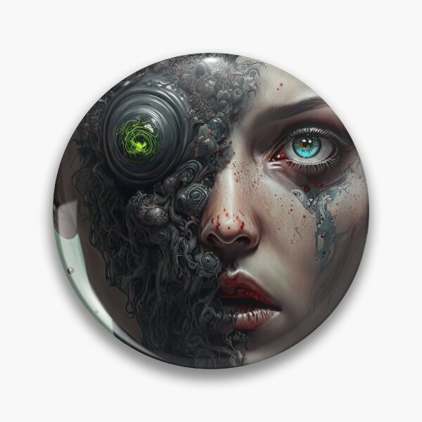 Item preview, Woman strange and bizarre portrait designed and sold by mrlongfield.