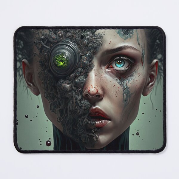 Item preview, Woman strange and bizarre portrait designed and sold by mrlongfield.