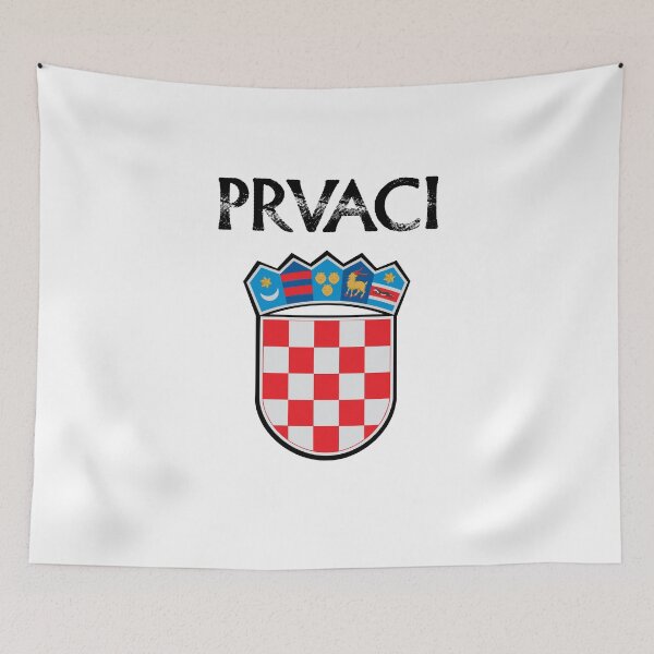 Item preview, Croatian Soccer Champions Jersey Hrvatska Shirt Croatia Football PRVACI designed and sold by Eddyed.