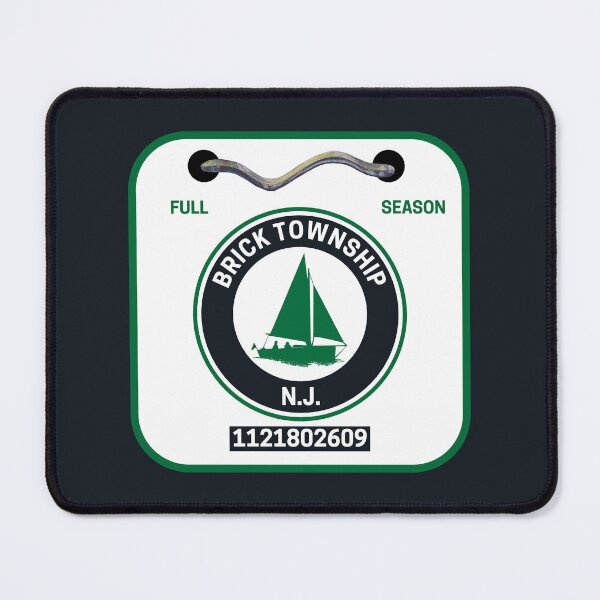 Item preview, Brick New Jersey Beach Badge designed and sold by fearcity.
