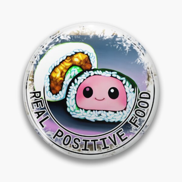 Item preview, rice sushi, Real Positive Food! designed and sold by Digisabella.