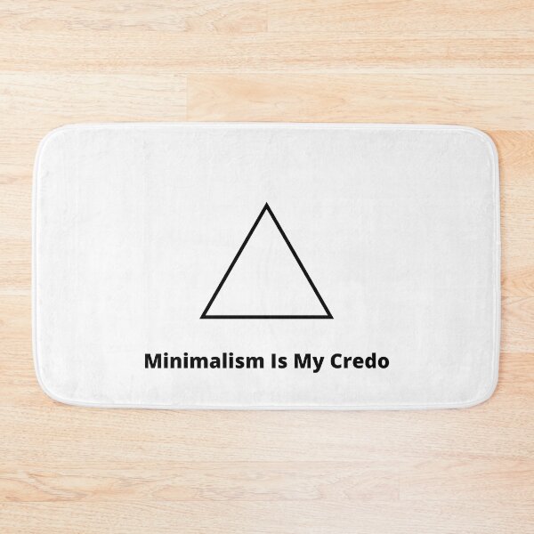 Item preview, Copy of Minimalisme is my credo triangle design  designed and sold by MayaAndNora.
