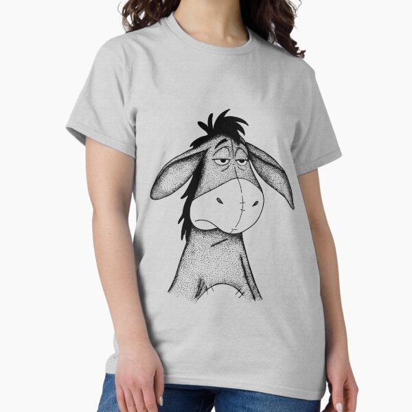 Vista previa del artículo con la obra «Malhumorado Eeyore», diseñado y vendido por AubreymRhodes.