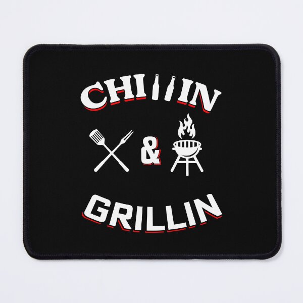 Item preview, Grillin' and Chillin' - Funny Outdoor BBQ designed and sold by Georgy09.