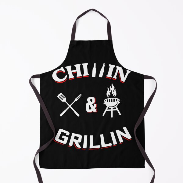 Item preview, Grillin' and Chillin' - Funny Outdoor BBQ designed and sold by Georgy09.