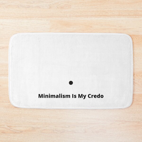 Item preview, Minimalisme is my credo dot design  designed and sold by MayaAndNora.