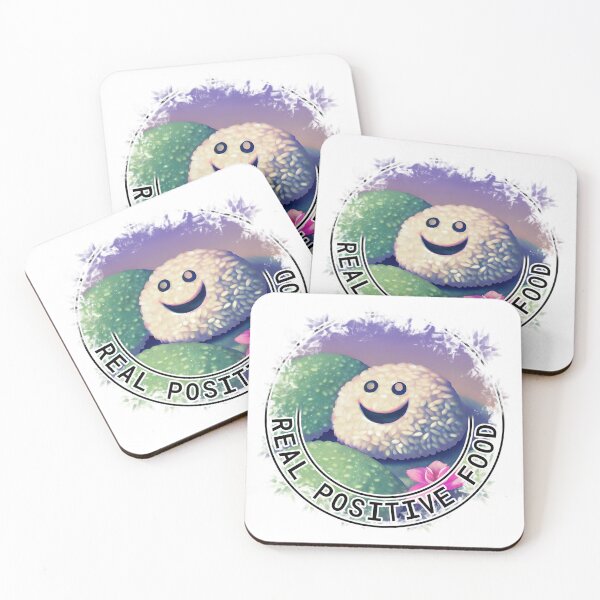 Item preview, rice onigiri, Real Positive Food! designed and sold by Digisabella.