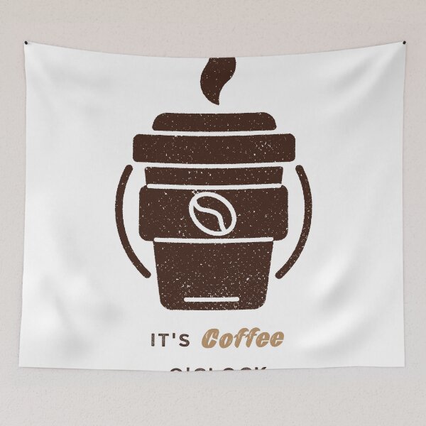 Item preview, It's Coffe Time designed and sold by Pixel4Art.
