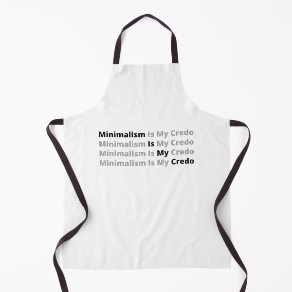 Item preview, Copy of Minimalisme is my credo lines text design designed and sold by MayaAndNora.