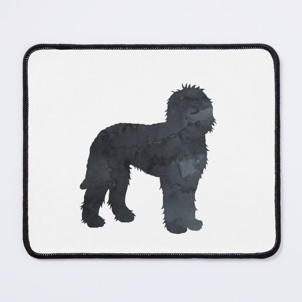 Item preview, Goldendoodle, Black, Dog Silhouette, Simple, Minimalist designed and sold by BittenByErmines.
