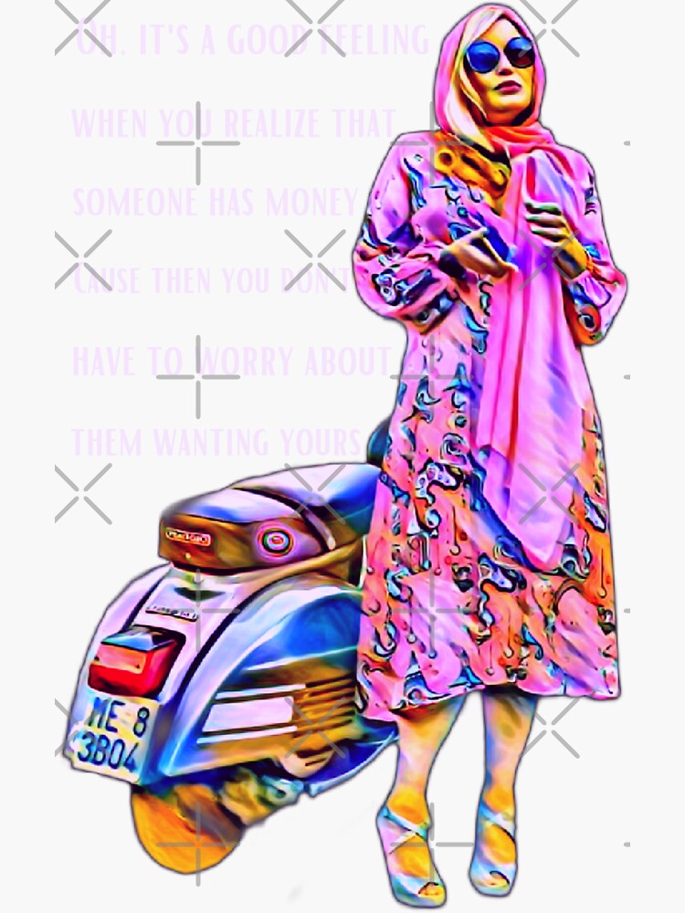 "Tanya McQuoid Best Quotes The White Lotus " Sticker for Sale by comFad