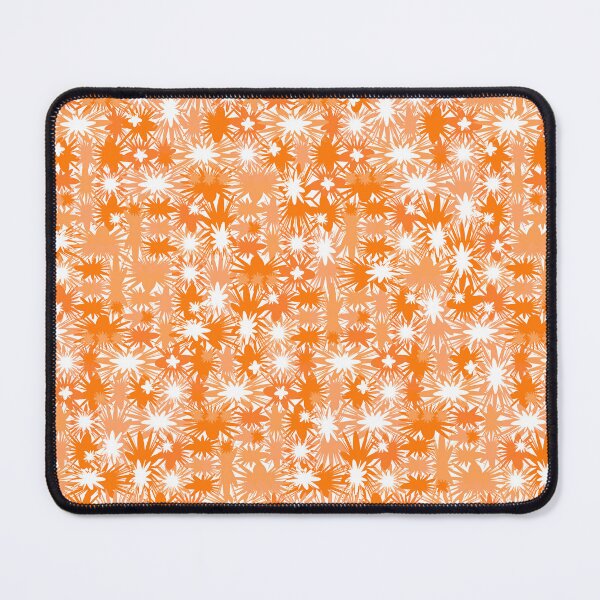 Item preview, Geometric, Pattern, Shapes, Lines, Modern,  Abstract, Art, Efflorescent - Orange on No Color -  designed and sold by LucidLounger.